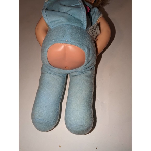 Vintage 1981 15" Vinyl Bye Bye Diapers Doll Mattel Pull String Claps her Hands - Picture 5 of 5